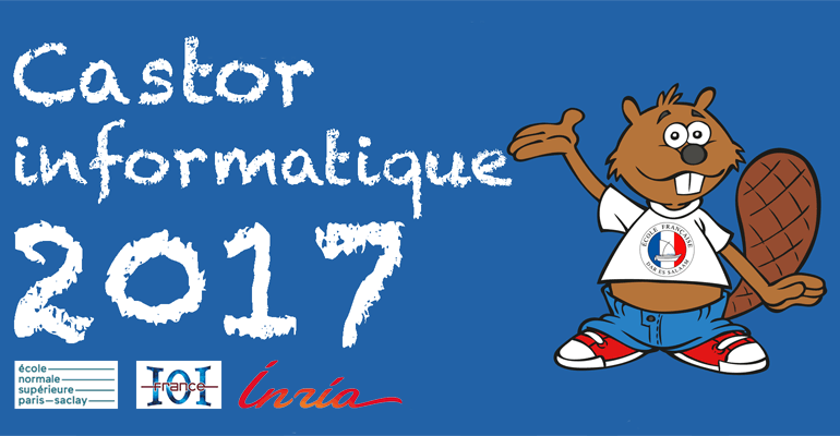 Concours Castor Informatique 2017