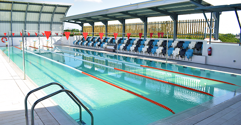 Nouvelle piscine en élémentaire et secondaire